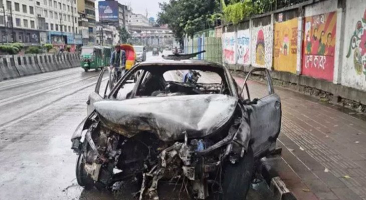 মহাখালীতে ডিভাইভারের সঙ্গে প্রাইভেটকারের ধাক্কা, নিহত ২